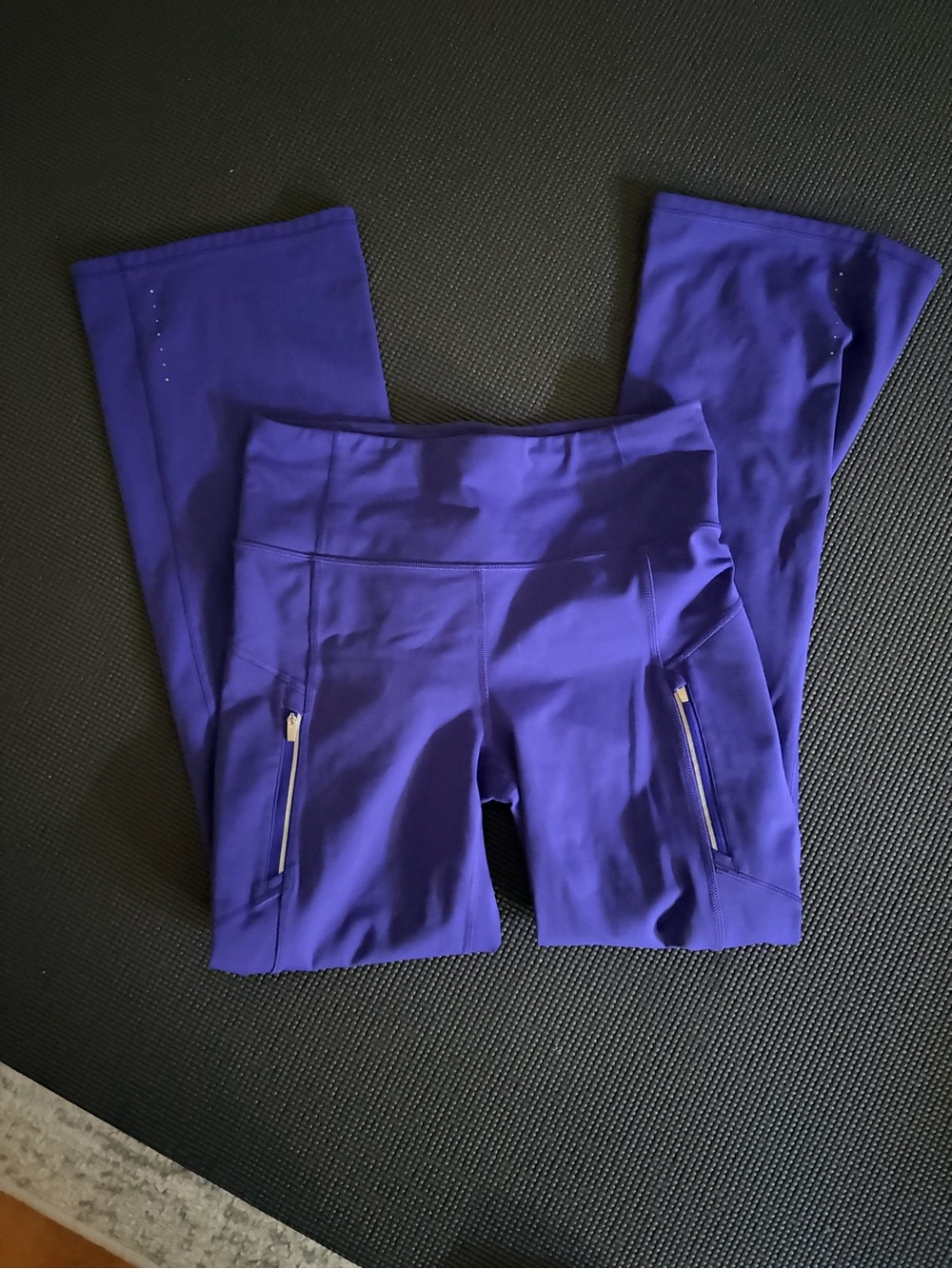 Athleta Purple High-Rise Pocket Performance Leggings